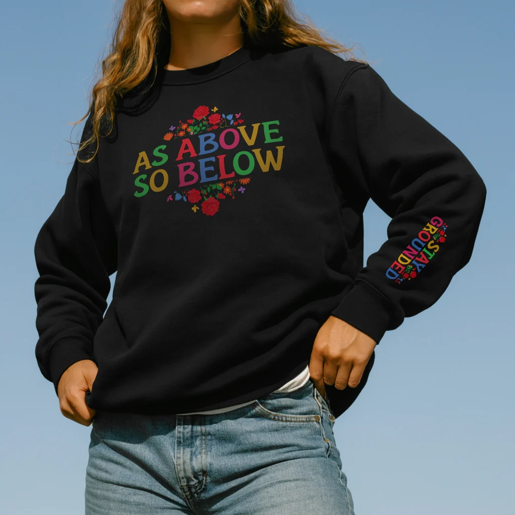 As Above So Below Sweater - Image 3