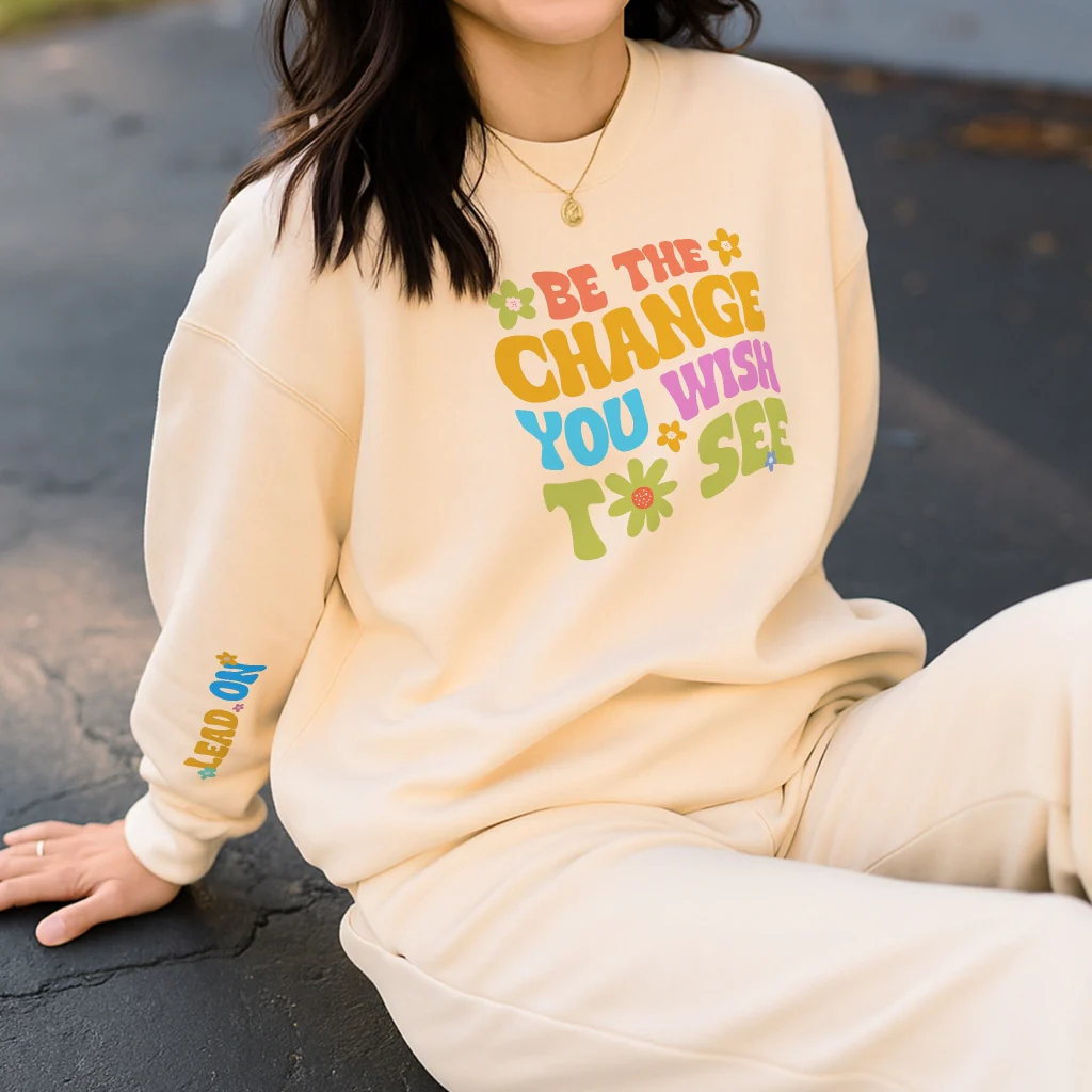 Be The Change Sweater - Image 4