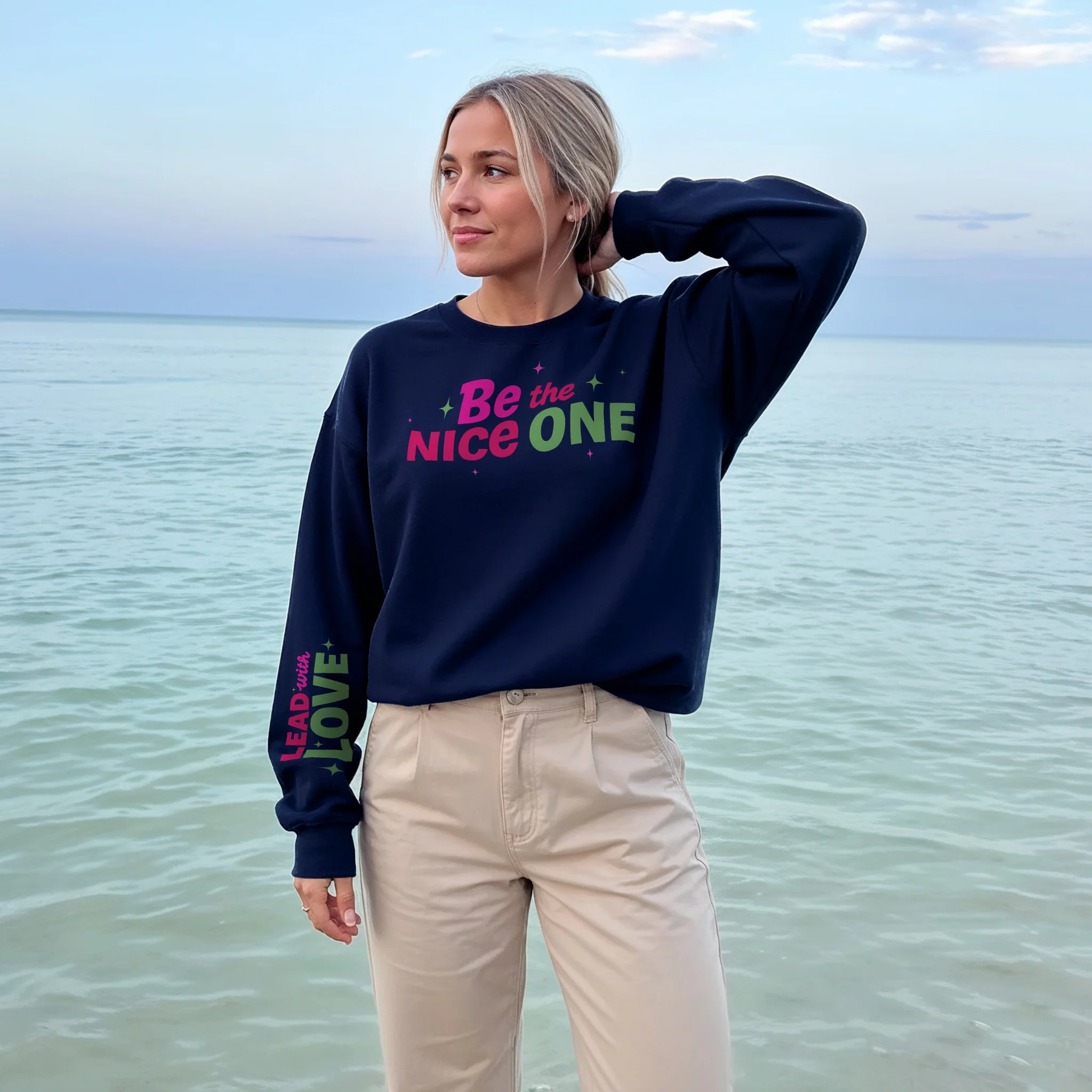 Be the Nice One Sweater - Image 4