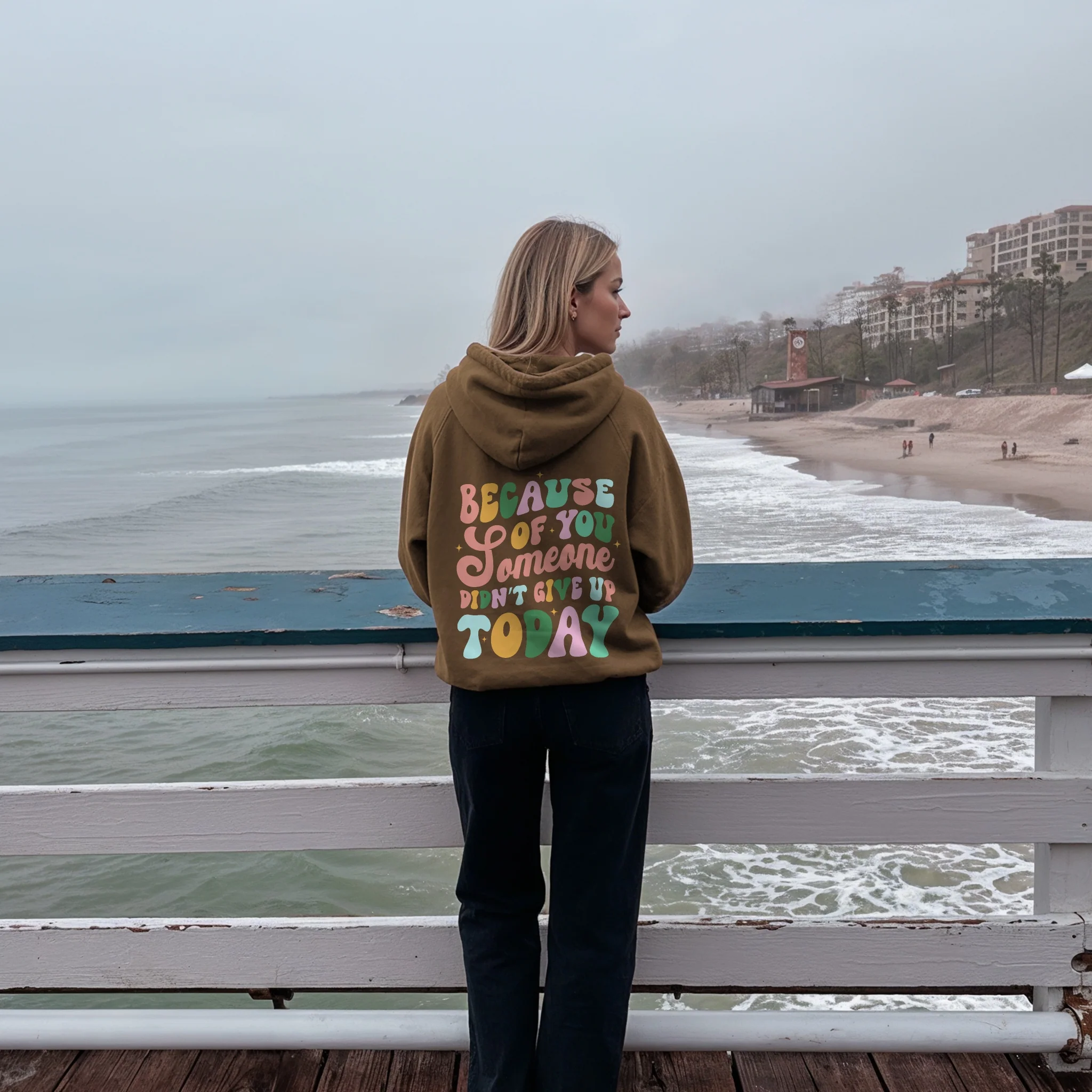 Because of You Hoodie - Image 5