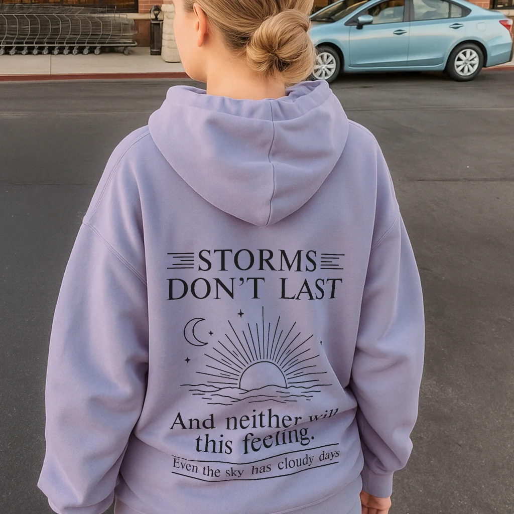 Cloudy Days Hoodie - Image 5