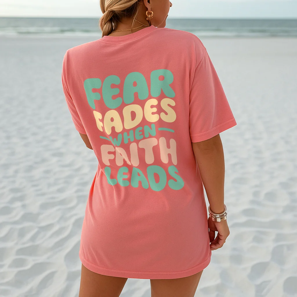 Faith Over Fear Tee - Image 9