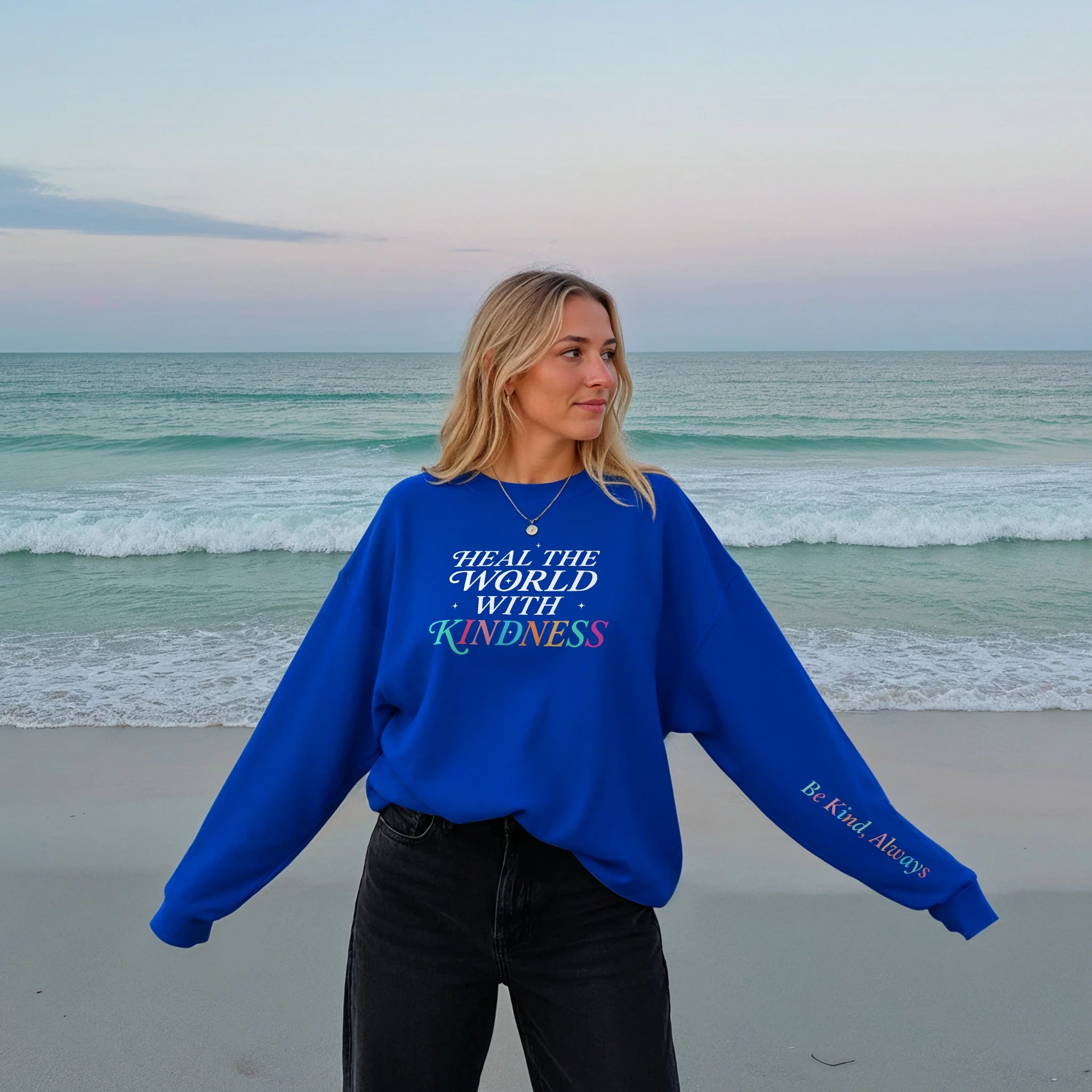 Heal The World Sweater - Image 5