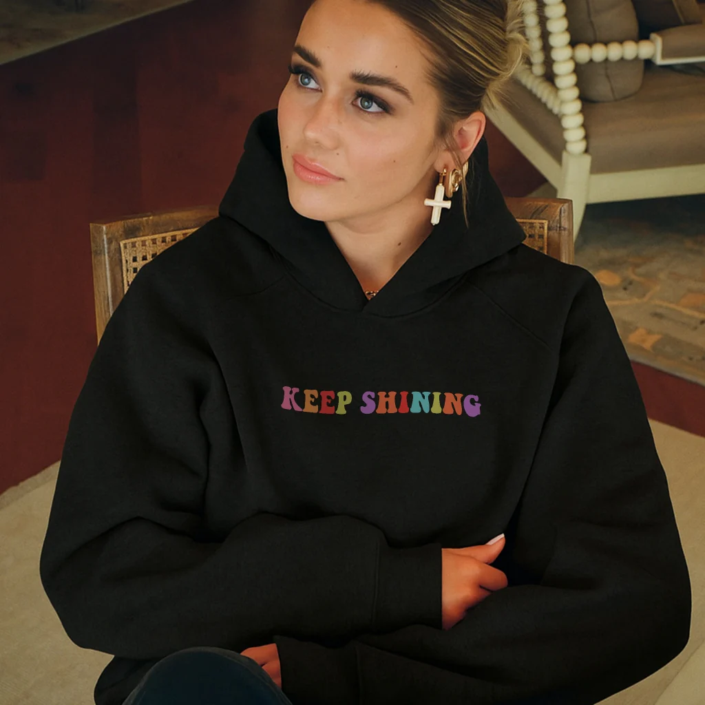 Keep Shining Hoodie - Image 11
