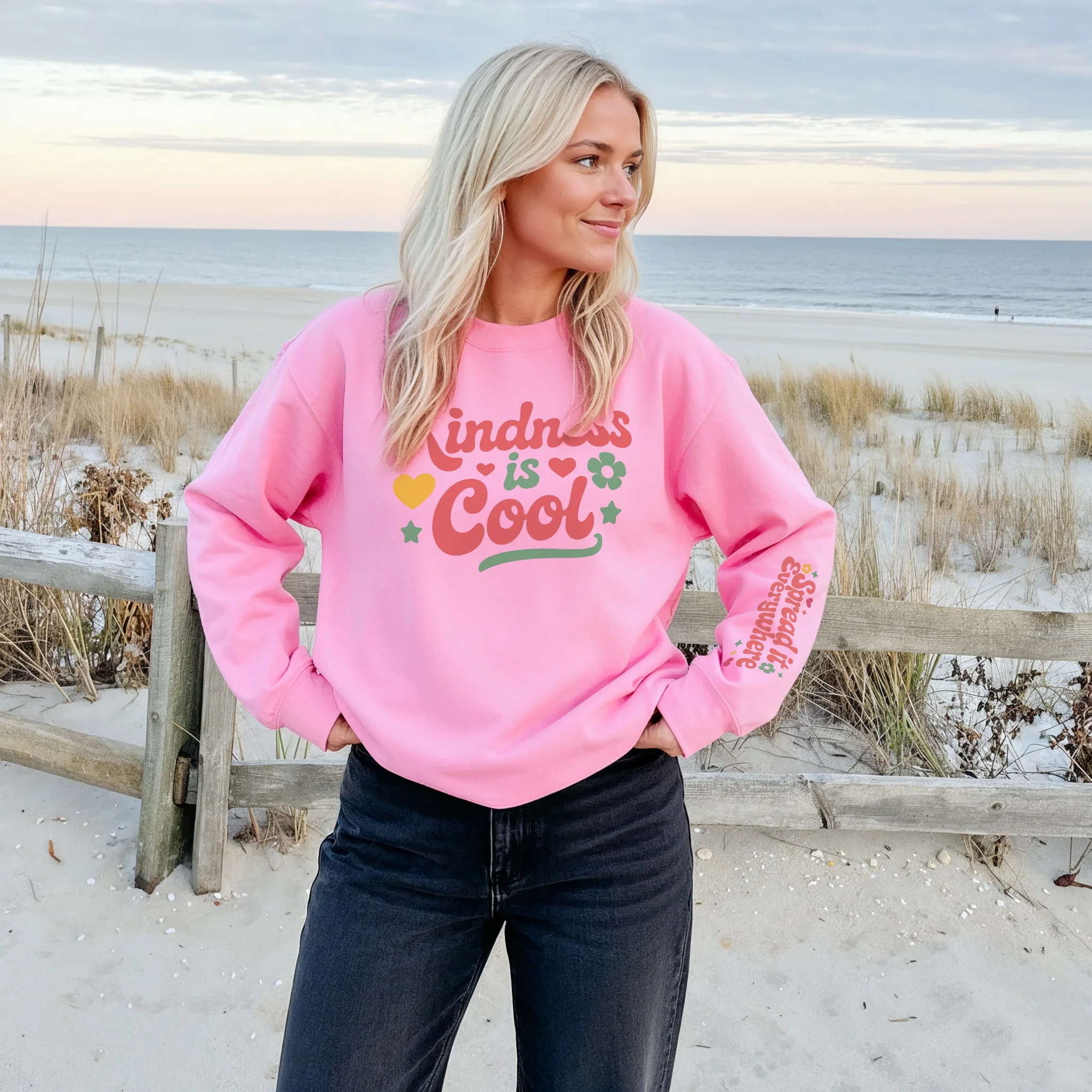 Kindness is Cool Sweater - Image 6