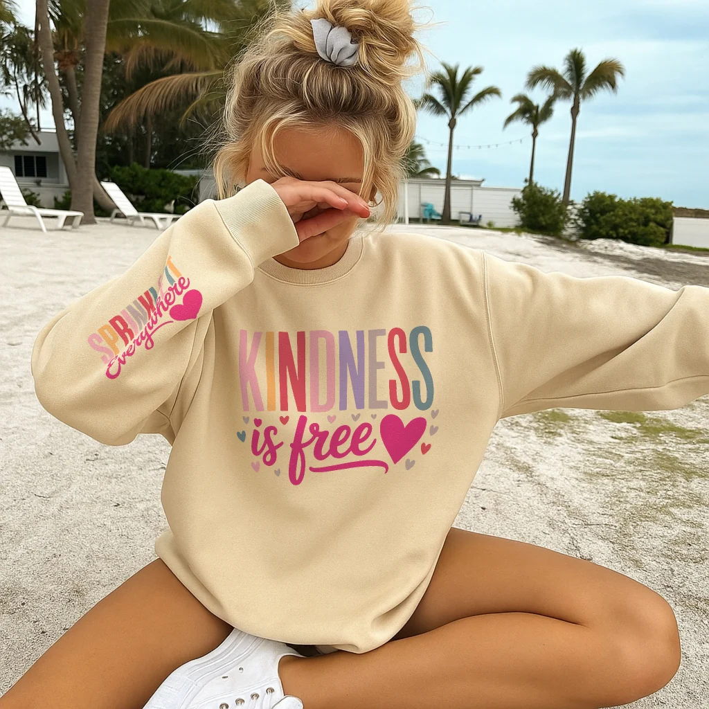 Kindness Is Free Sweater - Image 4