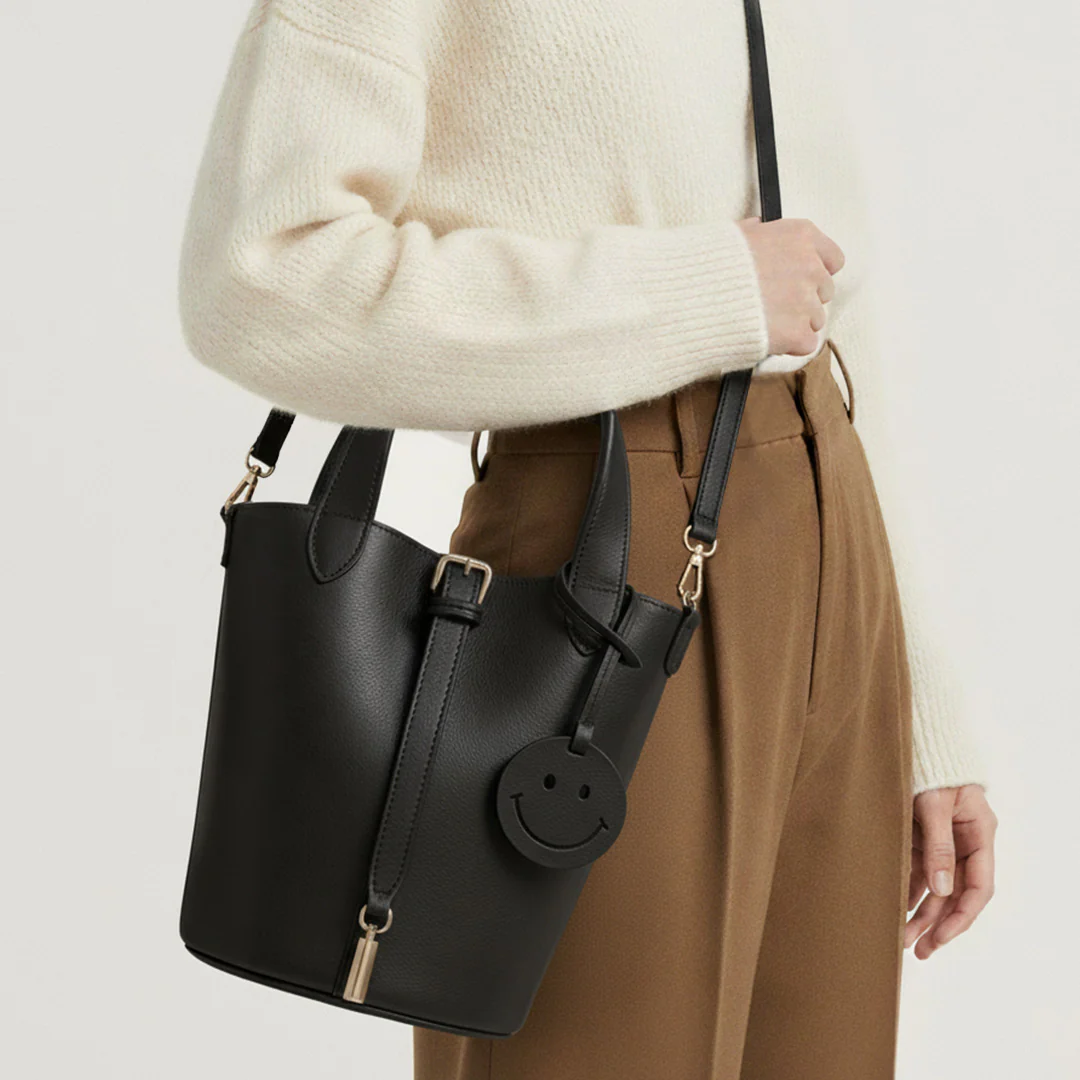 Leather Smile Bag - Image 4