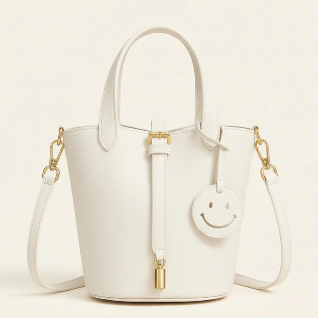 Leather Smile Bag