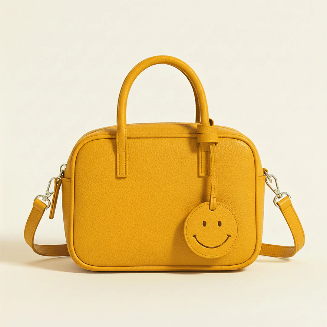 Leather Smile Crossbody - Image 3