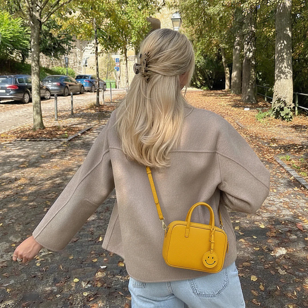 Leather Smile Crossbody - Image 4