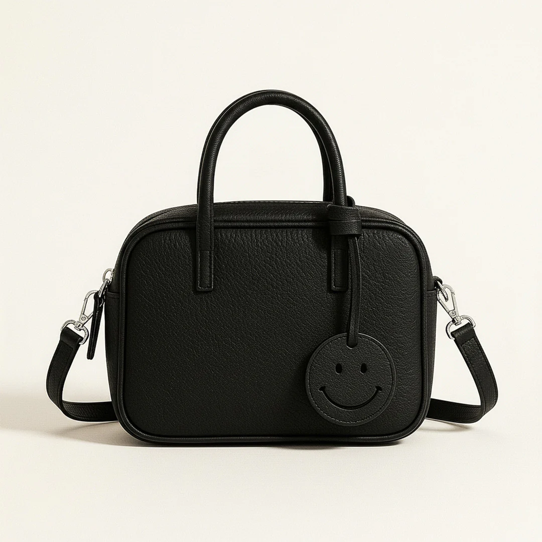 Leather Smile Crossbody - Image 5