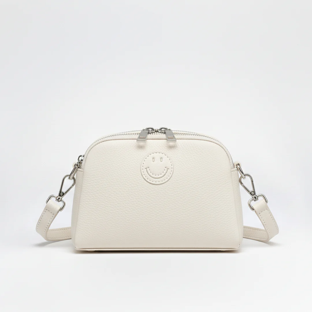 Leather Smile Shoulder Bag - Image 9