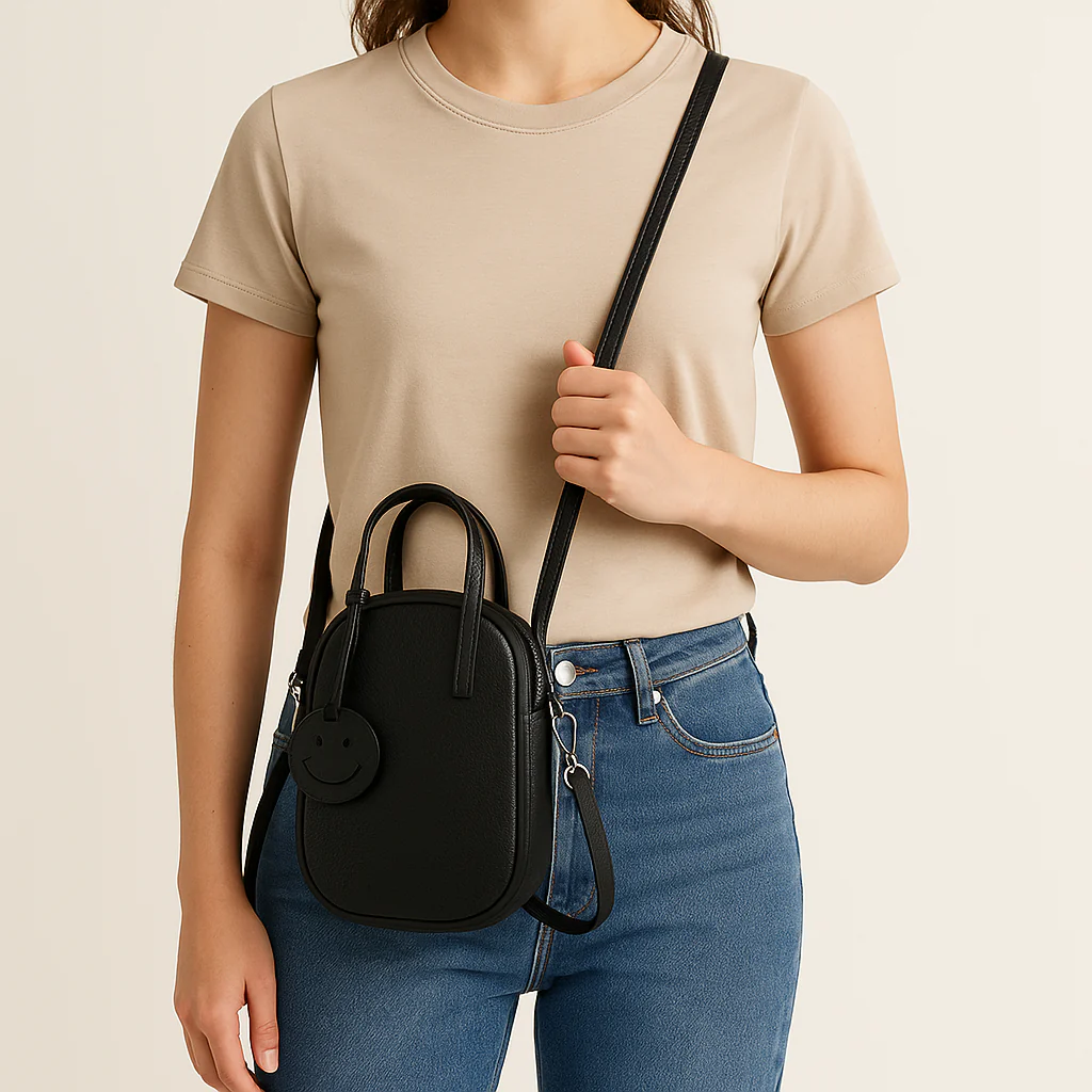 Leather Smile Slim Purse - Image 12