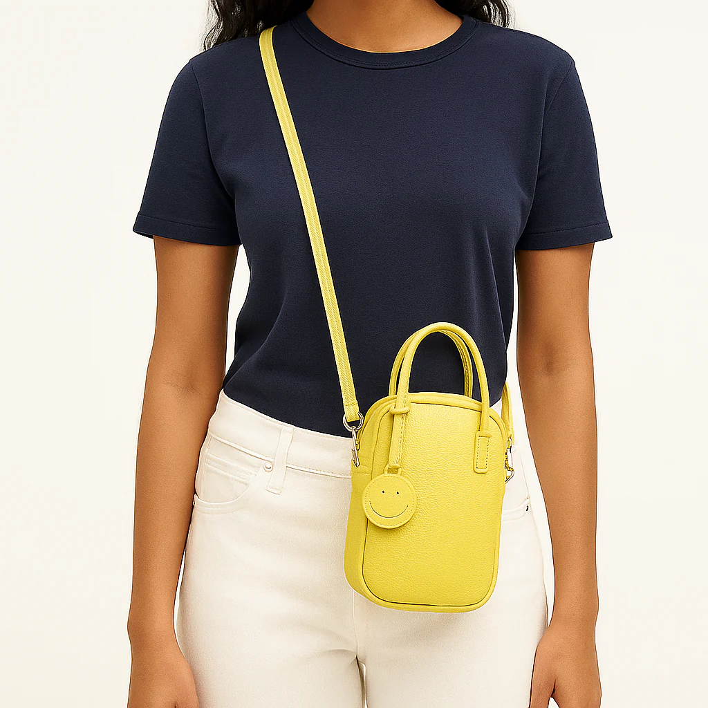 Leather Smile Slim Purse - Image 8