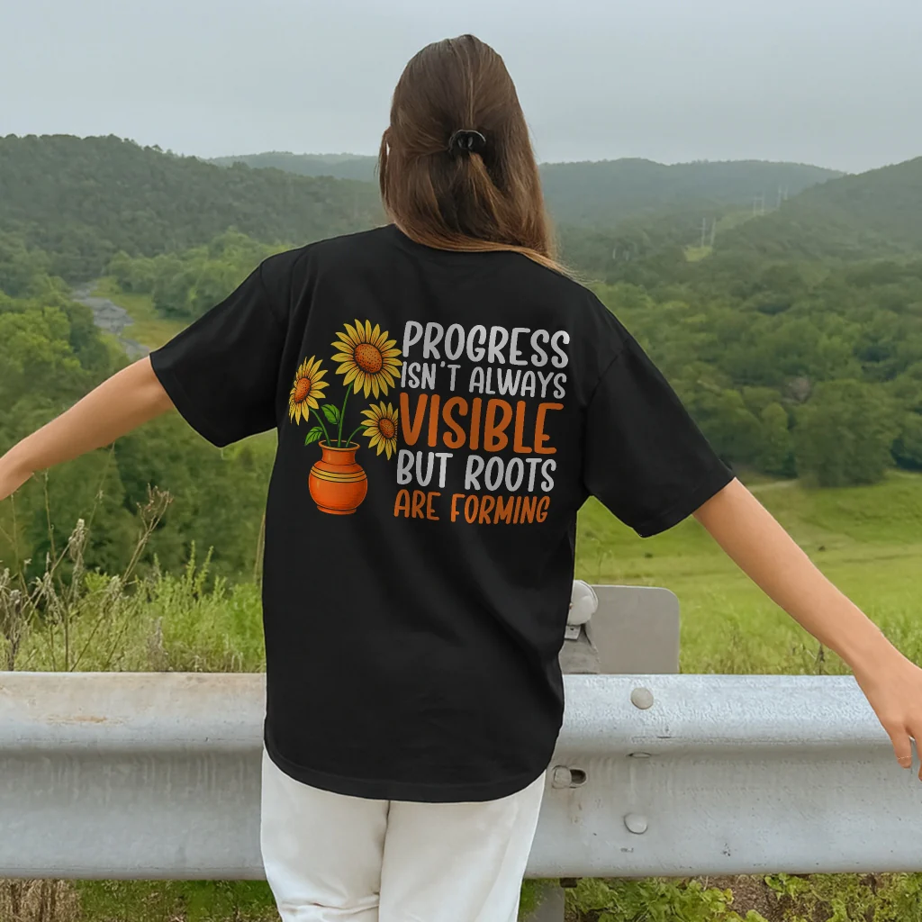 Quiet Progress Tee - Image 3