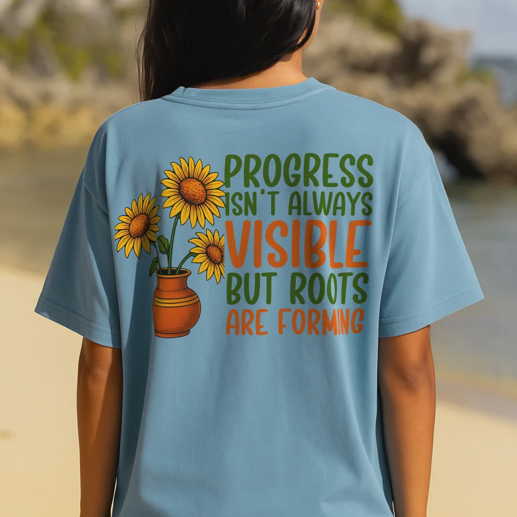 Quiet Progress Tee - Image 9