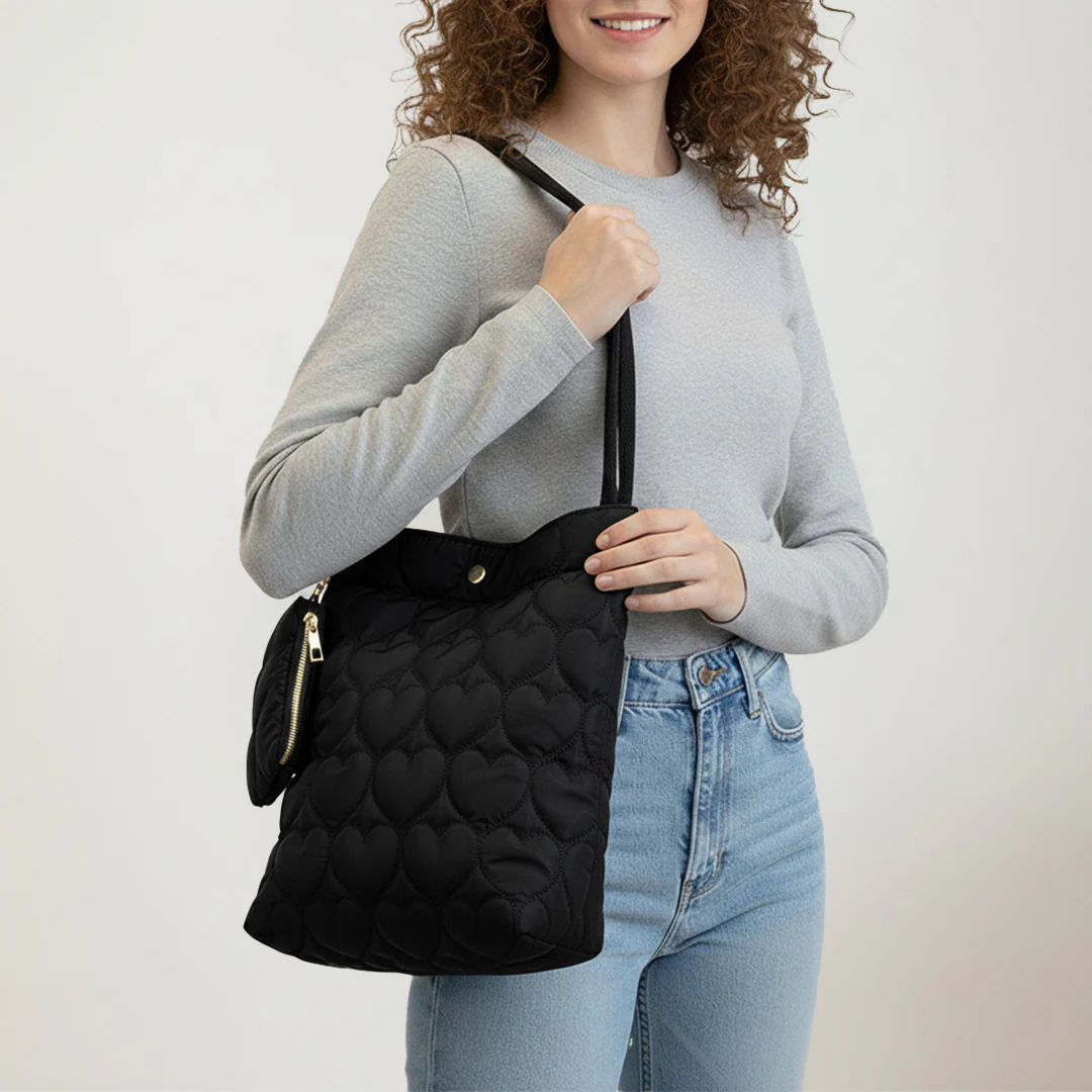 Quilted Heart Bag - Image 11