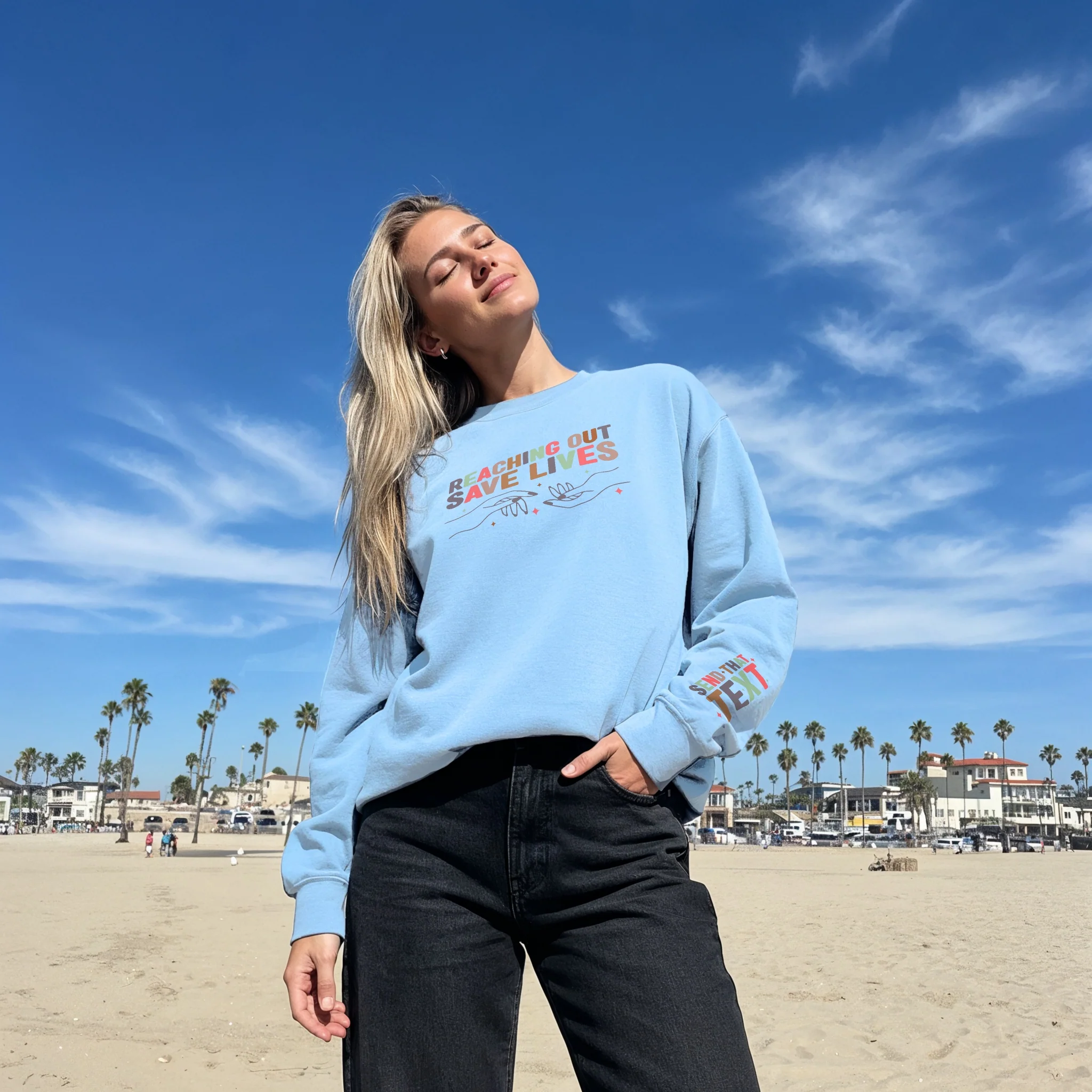Reach Out Sweater - Image 6