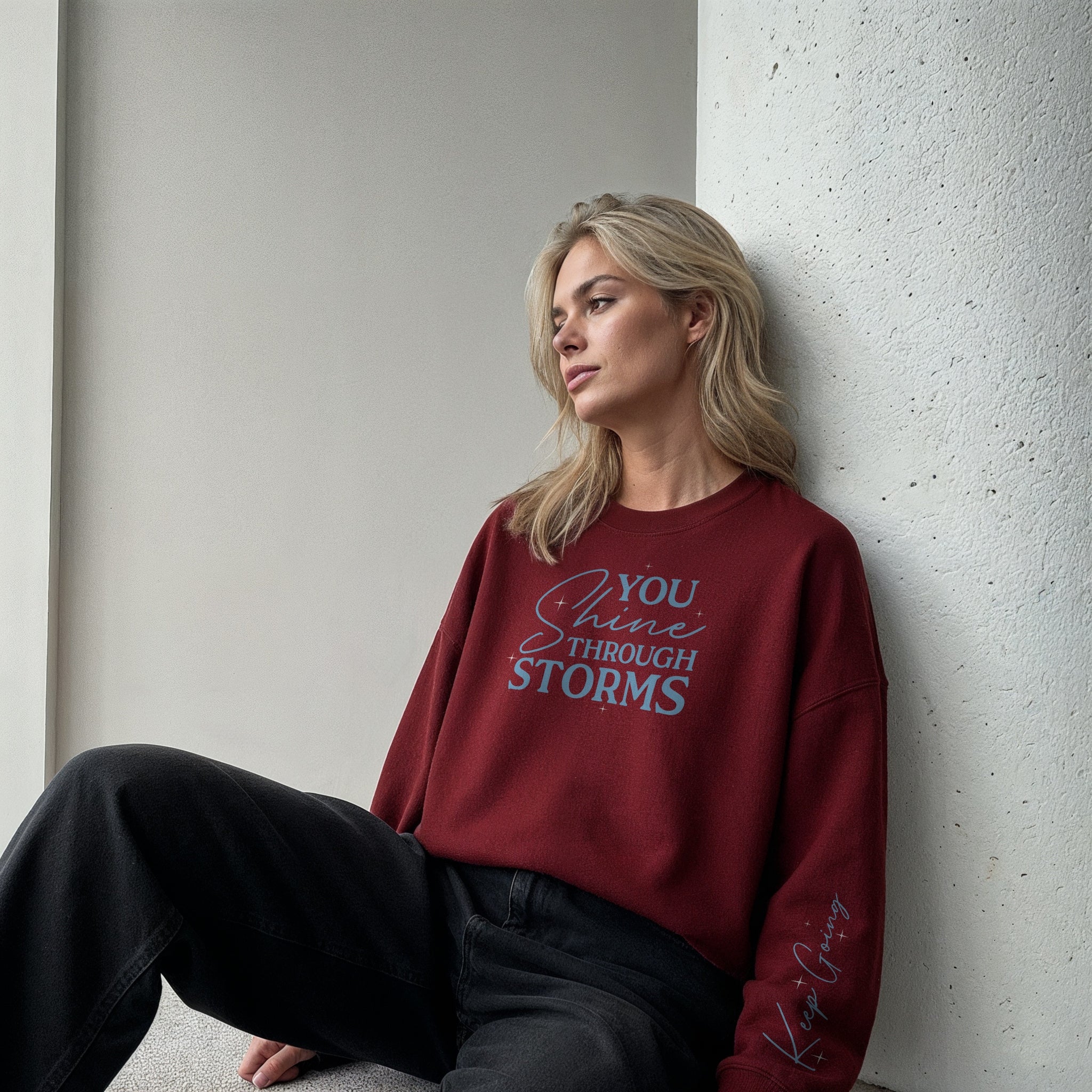 Shine Through Storms Sweater - Image 5