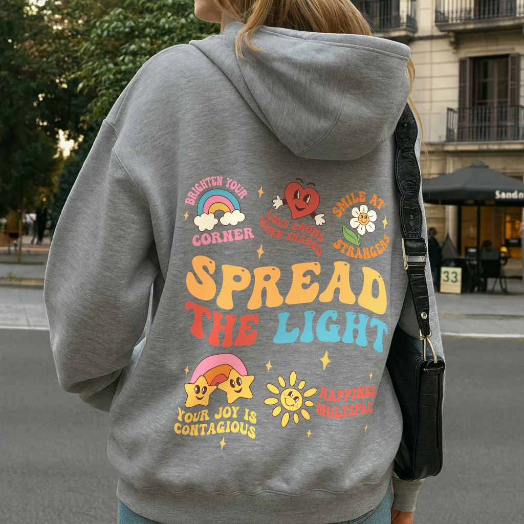 Spread the Light Hoodie - Image 7