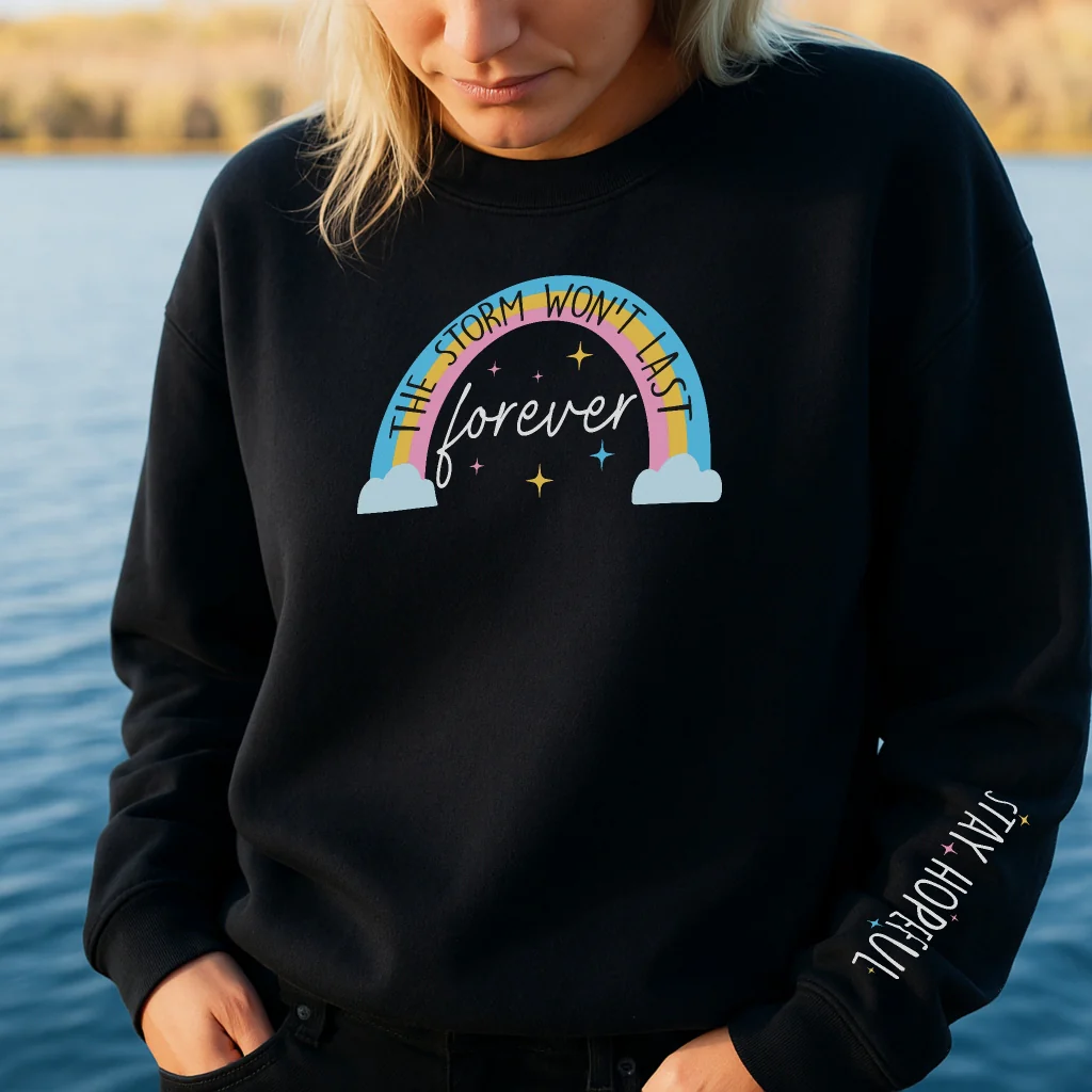Storms Don’t Last Forever Sweater - Image 3