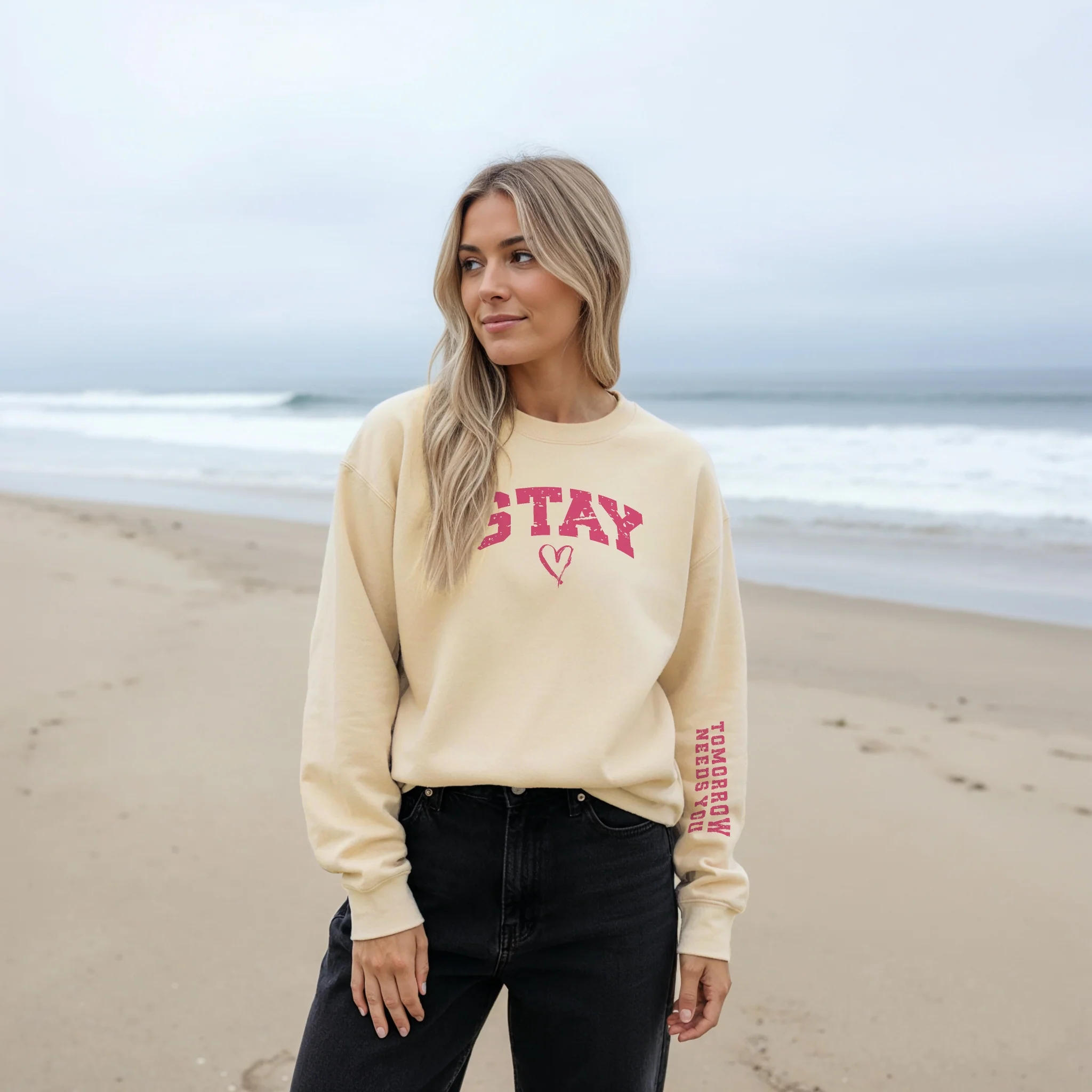 Tomorrow Needs You Sweater - Image 3
