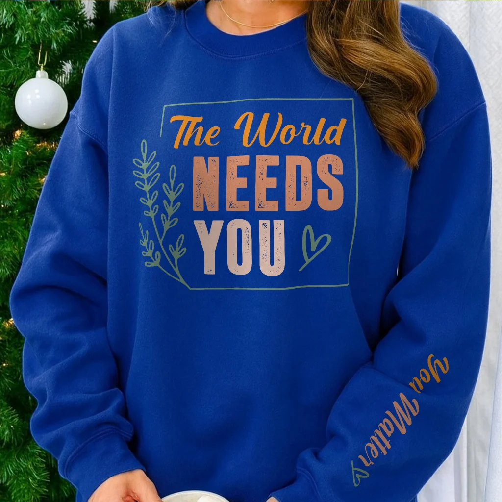 World Needs You Sweater - Image 7